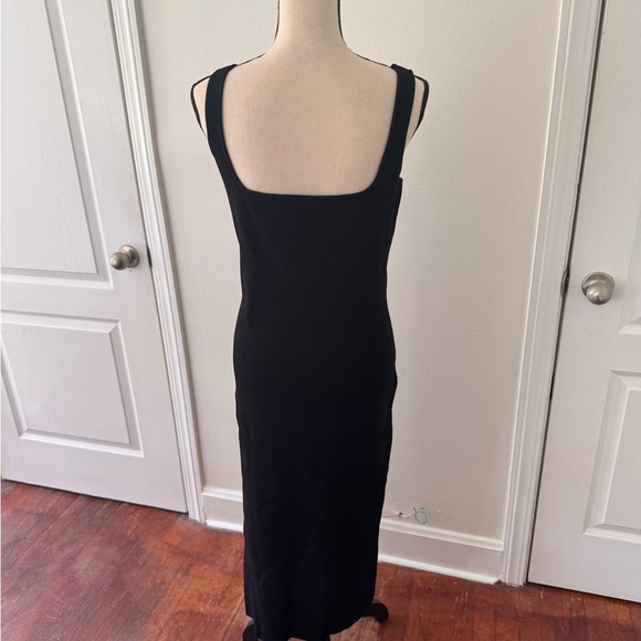 Club Monaco Sleeveless Black Midi Dress *Size XL - Picture 9 of 14